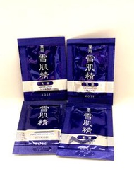 Kose 4包 x 雪肌精美白乳液 white powder emulsion, 全新