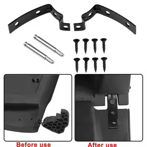 Glove Box Lid Hinge Snapped Repair Fix Kit for Audi A3 SP 8P 2003-2012 Replace Part Number 8E2857131