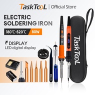 TASKTOOL 15 In 1 220V Digital Display Electric Soldering Iron Set (80W)