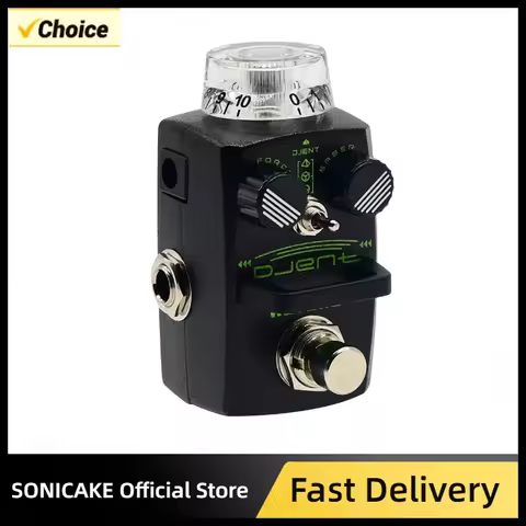 HOTONE Skyline Djent Modern Hi-Gain Metalcore High Gain Metal Distortion Guitar Effects Pedal SDS-3