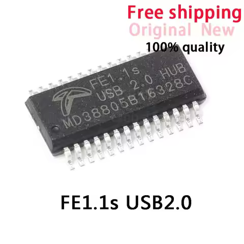 10Pcs 100% New original USB chip FE1.1s USB2.0 HUB shunt SSOP-28 IC Chip in stock