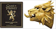 权力的游戏官方指定版兰尼斯特雄狮3D面具 墙饰 GAME OF THRONES - HOUSE LANNISTER LION