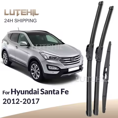 For Hyundai Santa Fe DM 2012-2017 2013 2014 2015 Wiper Front&Rear Wiper Blades Windshield Windscreen