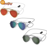 9S  Summer Swimming Goggles, Silicone Waterproof Swim Eyewear, Creative Anti Fog Adjustable HD Divin