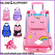 ✎ ✁ ☽ Trolley Bag For Kids School Bag For Kids Girl Stroller Bag For Kids School Bag With Wheels Fo