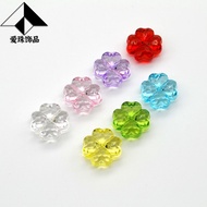 Hole Clothing Accessories Beaded Imitation Mobile Phone Chain Transparent Accessories Crystal Facete