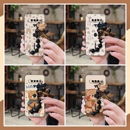 Anti-knock Waterproof Phone Case For Xiaomi Black Shark4/4Pro/4S/4S Pro soft case Bear bracelet Back