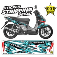 striping Suzuki Skywave Karbu decal Suzuki Skywave Karbu variasi Suzuki Skywave Karbu