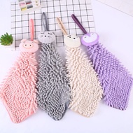 Cartoon Wipe Hands Towel Kitchen Lint-Free Clean Kitchen Bathroom Toilet Absorbent Quick-Drying Towel Soft Touch Hand-Cleaning