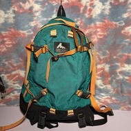 80% new Gregory Day and Half Pack 33L Backpack Green x Orange 綠色x橙色拉鏈尼龍大背囊 書包 背包