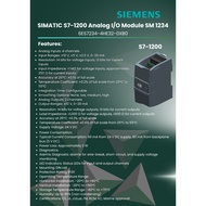 6ES7234-4HE32-0XB0 SIMATIC S7-1200 Analog I/O Module SM 1234, 4AI/2AO