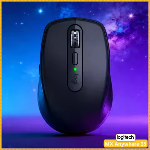 Logitech MX Anywhere 3S - 8K DPI, MagSpeed Scroll, Silent Click, Multi-Device, Snack Shop & Snack In