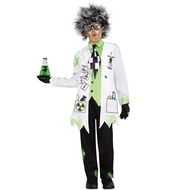 Halloween Crazy Scientist Costume Children's Holiday Dress Up Clothes Frankenstein Cosplay cos Costu