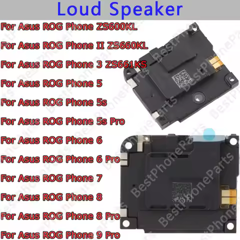 For Asus ROG Phone ZS600KL II ZS660KL 3 ZS661KS 5 5S 6 7 8 9 Pro Bottom Loudspeaker Sound Module Bra