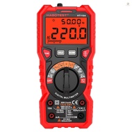 HABOTEST HT118A Digital Multimeter Auto Range Multi-meter 6000 Counts True RMS Measuring AC/DC Volta