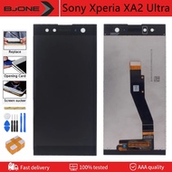 จอ LCD ของแท้6.0นิ้วสำหรับ Sony Xperia XA2อัลตร้าจอแสดงผล LCD พร้อมแผงสัมผัสหน้าจอดิจิตอลอะไหล่ทดแทนประกอบ