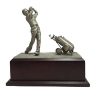 Pewter Golfer for Gift and Tournament