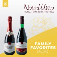 Novellino Family Favorites Duo - Sparkling Red and Rosso Classico Red Wine