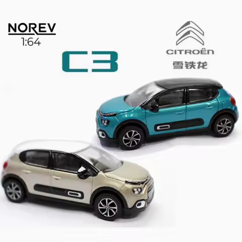 Norev Diecast Alloy 1:64 Citroen C3 SUV Off-road Vehicle Car Model Static Collection Decorated Holid