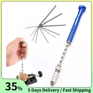 Pin Vise Hand Drills Bits Set with 0.8-3 mm Micro-Type Twist Drill Bits
