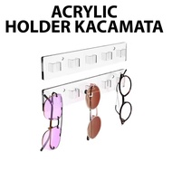 Acrylic Glasses Holder Wall Mount Wall Glasses Rack Glasses Storage AR32