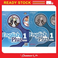 BUKU TEKS TEXT BOOK English plus second edition Student & workbook SK KSSM