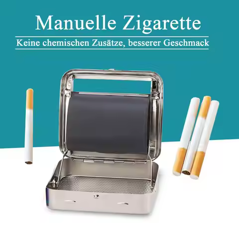 70/78/110mm Paper Rolling Machine Tobacco Box Set Semi-automatic To Store Smoking Pipe Accessories R