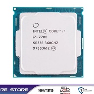 Customized shipment Used Intel Core I7-7700 Quad-Core Cpu 3.6Ghz 8-Thread LGA 1151 65W 14Nm I7 7700 Processor
