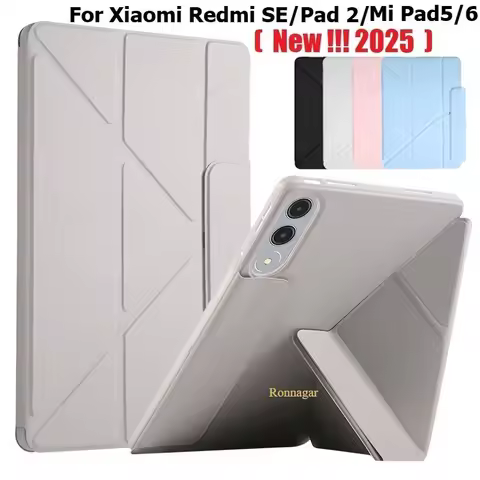 Y folding Case for Xiaomi RedMi Pad2 2025 for Redmi SE 11 12.1'' Stand Cover for XiaoMI5/6/7/8 11'' 