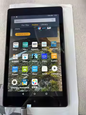 Used Kindle Fire HD8 7th e-book reader 8 inch IPS HD Screen kindle books reader Supports Bluetooth W