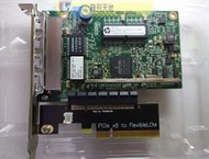 一整組 Broadcom HP BCM5719 1Gbe 4-port 網卡含全新轉接卡 比價 DELL 5709C