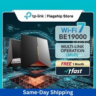 TP-Link Archer GE800 WiFi 7 Gaming Router BE19000 with Tri-Band 2x 10G + 4x 2.5G Ports EasyMesh Supp