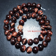 ** Red Tiger Eyes 8 Mm.