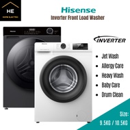 HISENSE 9.5KG / 10.5KG Inverter Front Load Washer Washing Machine WF95 | WF105 *NEW*