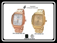 Paris Polo Club นาฬิกาผู้หญิง   สายสเตนเลส รุ่น PPC-230218 *ส่งฟรี*