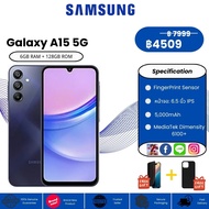 Samsung Galaxy A15 5G 6GB RAM+128GB ROM โทรศัพท์ กล้อง 50MP จอใหญ่ 6.5"