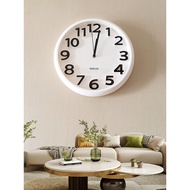 jam dinding jam dinding besar Radio Wave Living Room Mute Luminous Quartz New Style Wall Clock