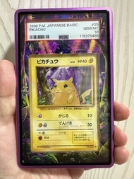 1996 初代比卡超連框 Japanese Basic Pikachu PSA 10