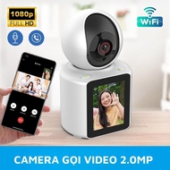 Camera Wifi Gọi Video 2 Chiều Full HD Màn Hình IPS 2.8 inch - Báo Khóc Trẻ Em Đàm Thoại 2 Chiều Phát