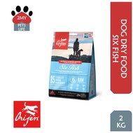 ORIJEN SIX FISH DOG DRY FOOD - 2KG