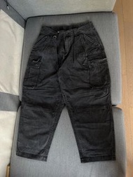 99% NEW PERSEVERE T.T.G. VI CARGO PANTS - WASHED CHARCOAL GREY SIZE M