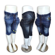 Jeans Shorts With Torn Motifs, Children's Jeans, 3-12 Years Old, 3 Colors