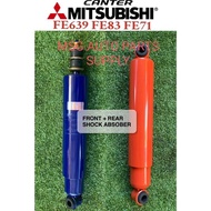 SHOCK ABSORBER MITSUBISHI FUSO CANTER FE639 FE71 FE83 FRONT WITH REAR SHOCK ABSORBER HEAVY DUTY ABSORBER
