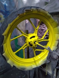 Cat Lemon yellow Cat Pu Cat kusus motor Mobil dan sepeda Cat kuning Terang 200 mili