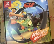二手 八成新連game 健身環大冒險（Ring Fit Adventure）任天堂  Nintendo Switch  運動 健身鍛鍊與冒險