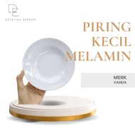 7in Melamine Vanda White Small Dinner Plate | 7 Inch Dinner Plate | 17.5cm Dinner Plate