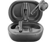 Poly Voyager Free 60+ UC M Carbon Black Earbuds +BT700 USB-A Adapter +Touchscreen Charge Case With a