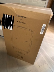 國泰 x Samsonite 聯乘 28吋行李箱 (全新未開箱連原裝啡盒) | Brand New Cathay x Samsonite 28" Luggage
