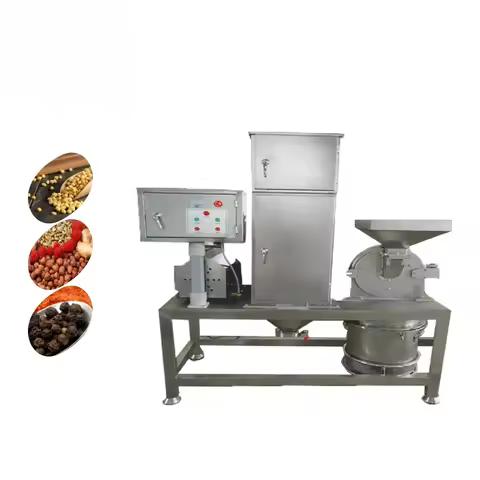 Food Level Black Sesame White Sesame Grape Seed Powder Maize Grinding Machine Crusher Machine