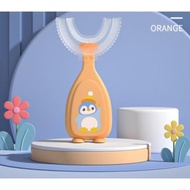 Soft silicone toothbrush for children 1 year old 2 years old 2 years old 3 years old VINKID crumbled